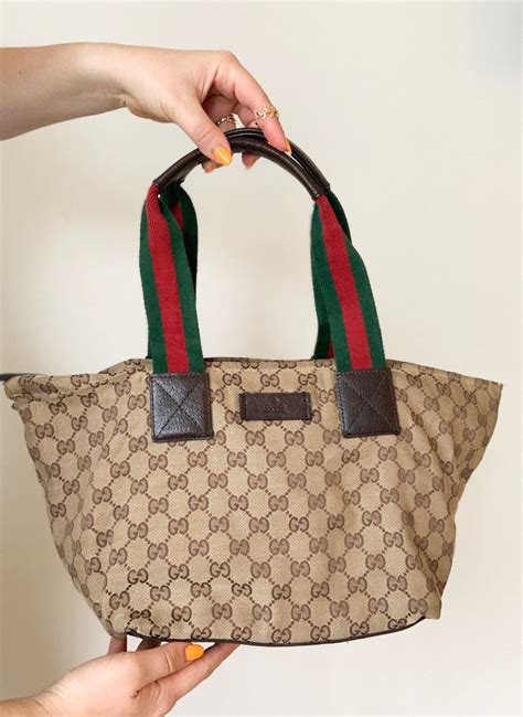 gucci shopper bag|Gucci shopper bag vintage.